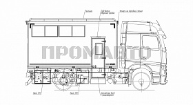 Галерея Учебный класс на базе шасси Mercedes-Benz Actros 1848L 2