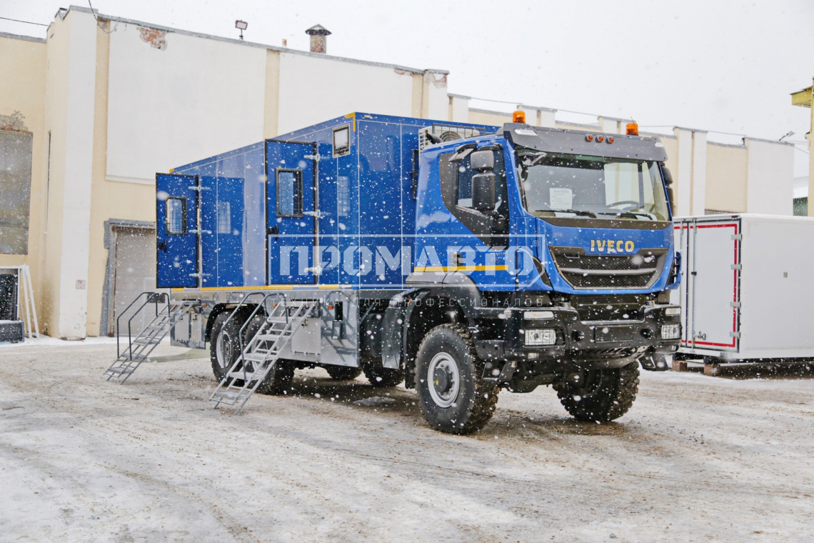 Передвижная лаборатория на базе шасси IVECO AMT 1